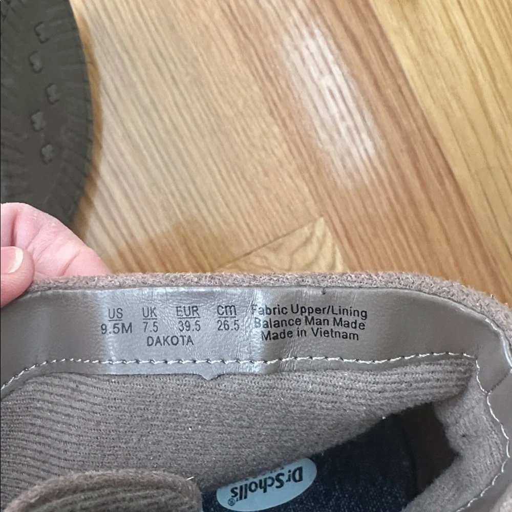 Dr. Scholl's Brown Lace Up Boots. Man made material-suede like - Picture 5 of 6